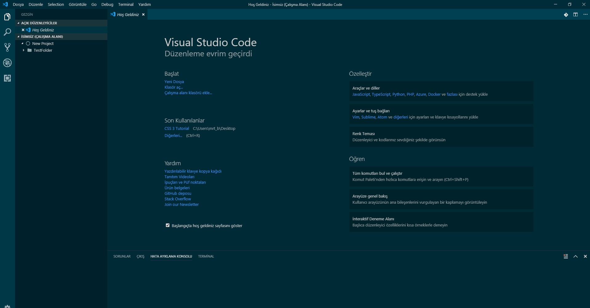 Visual Studio Code Tutorial Dil Değiştirme - Türkçe ya da İngilizce ...