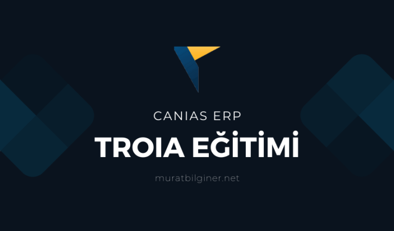 Canias ERP Troia 22 Personel Yönetim Sistemi 5 String Object İle Sorgular Oluşturma