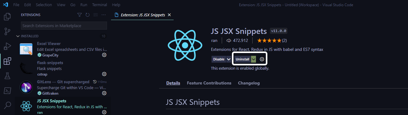 Visual Studio Code Tutorial Extension Ekleme ve Kaldırma - Murat Bilginer