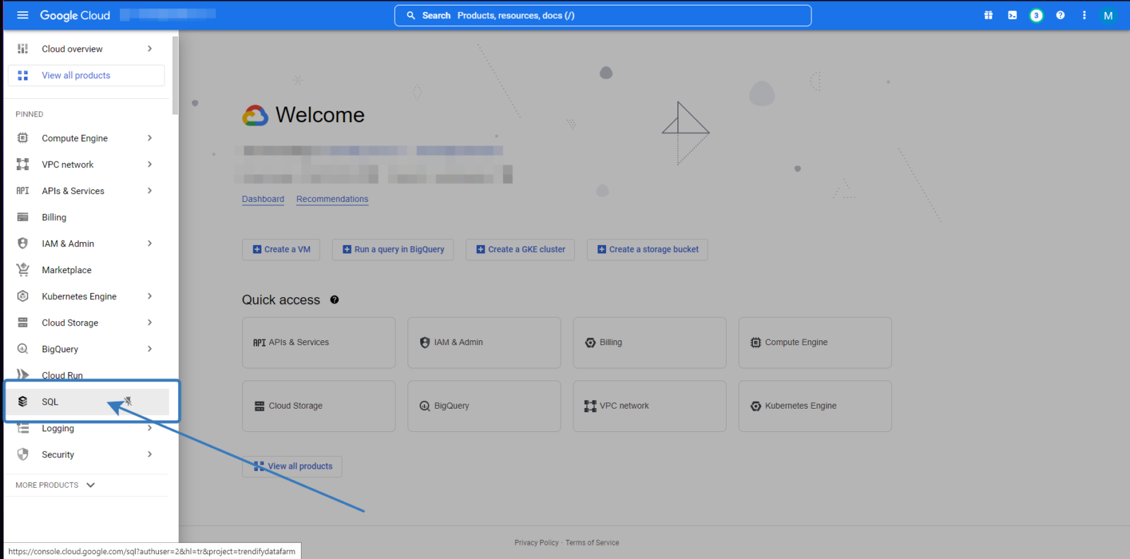 Google Cloud Platform 1 SQL Servisi Üzerinde MySQL Server Kurulumu ...