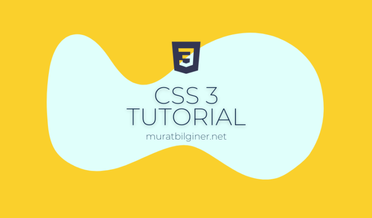 FrontEnd Developer RoadMap – CSS3 Tutorial 3 CSS Syntax’ını Anlamak
